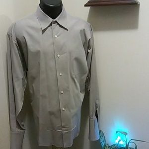 Giorgio Brutini tan, long-sleeve dress shirt